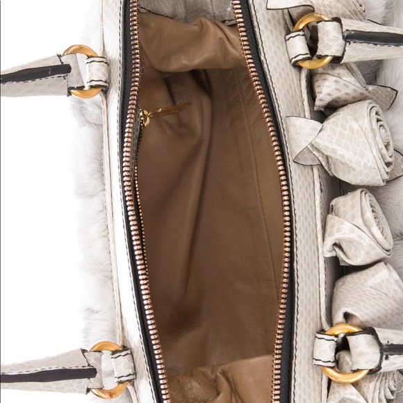 Valentino Atelier Rose Mink Bag - Picture 4 of 5